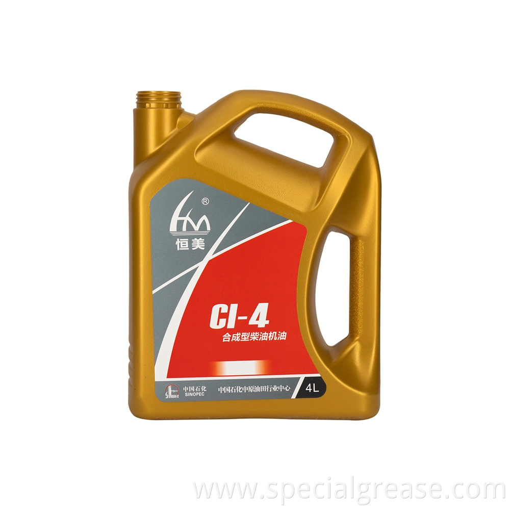 Premium Synthetic Diesel Engine Oil - 4L/18lbucket